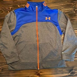 Under Armour Youth XL fleece lined full zip jacket